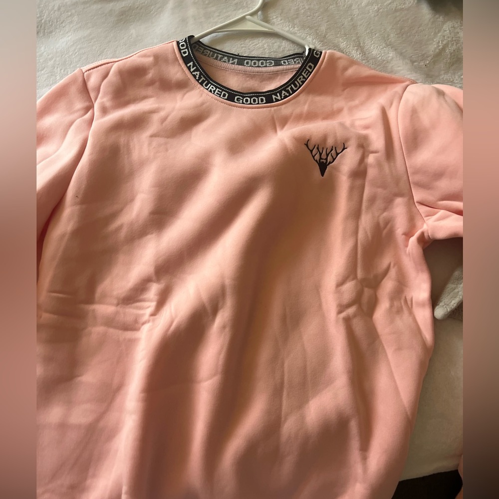 Pink sweatshirt